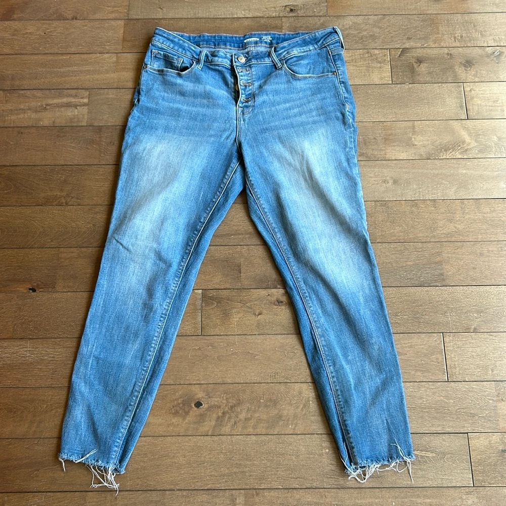 Rockstar super skinny ankle jeans